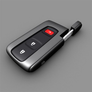toyota prius smart key button #3